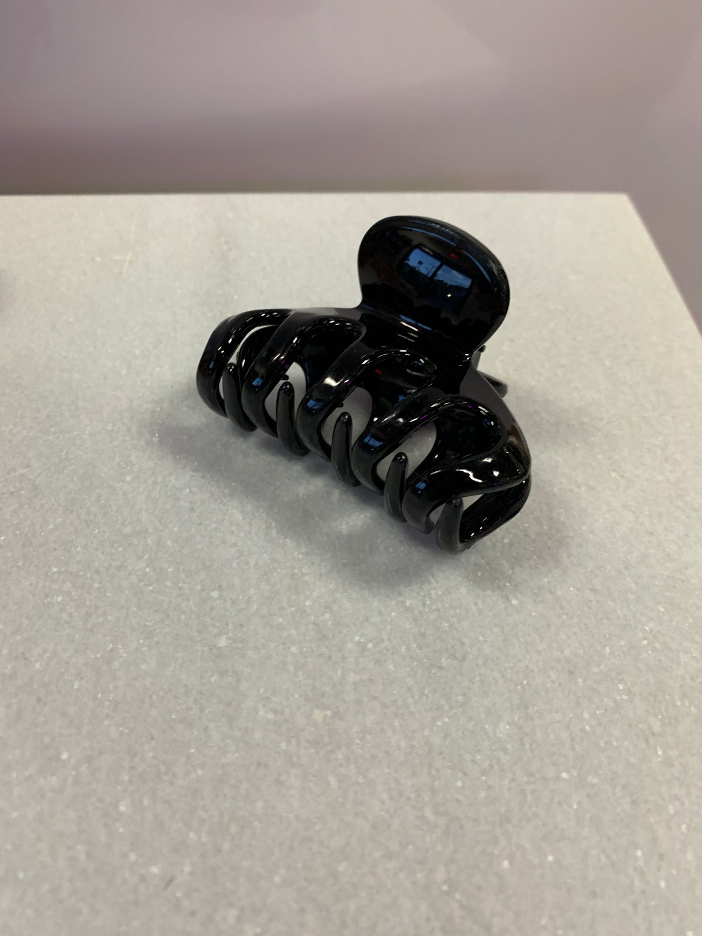 Jet Black Claw Clip small