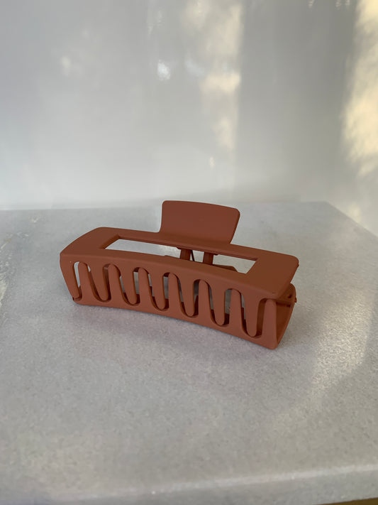 Terracotta Claw Clip large