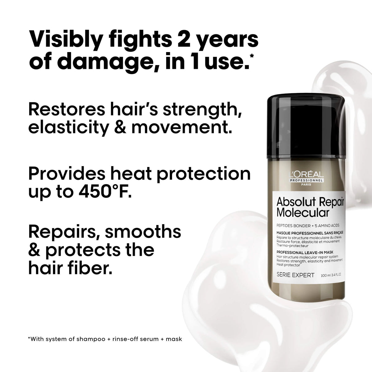 L'ORÉAL PRO Absolut Repair Molecular Leave-In Mask